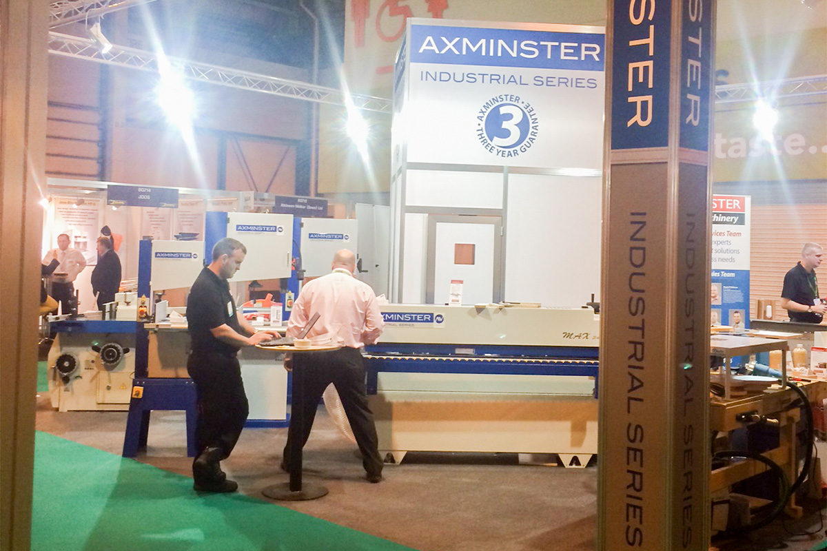 Axminster's stand at W14