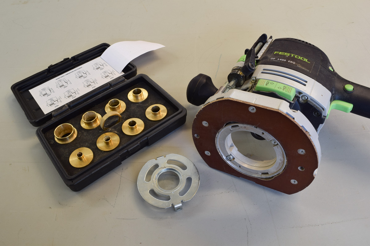 Ss Bush With Router How To Fit UJK Technology Brass Router Bushes - Woodworking Wisdom ...