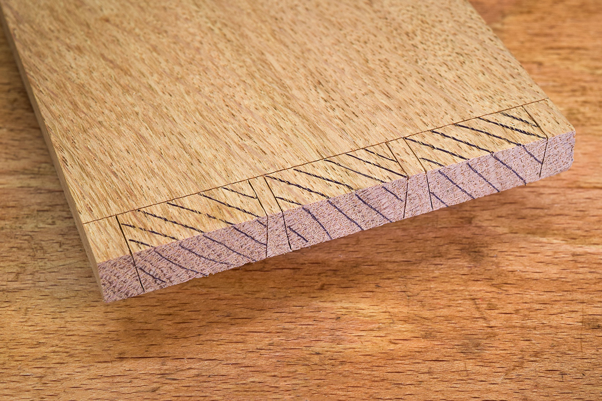 The Through Dovetail Joint: How To Mark The Pins