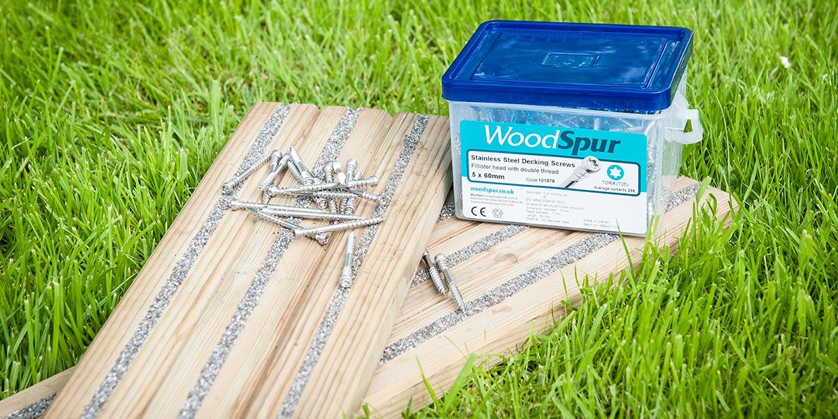 WoodSpur decking screws