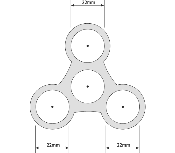 Fidget Spinner Diagram