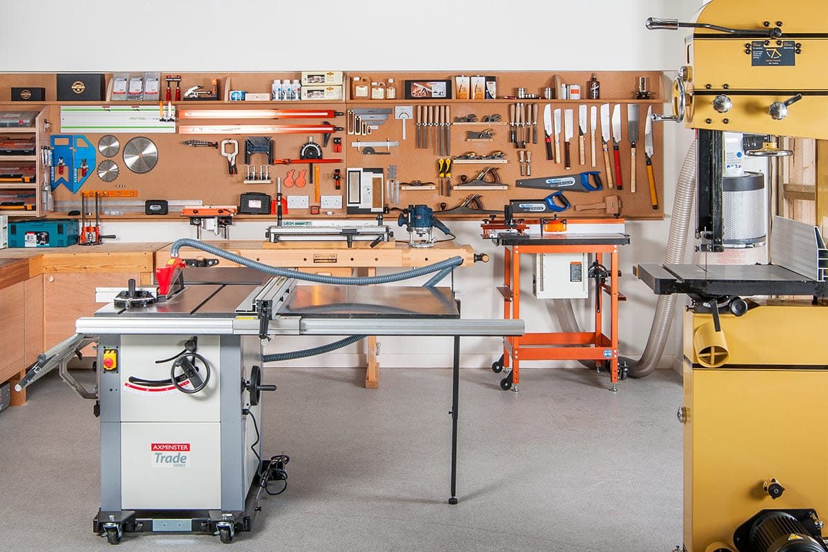 The ultimate woodworking workshop