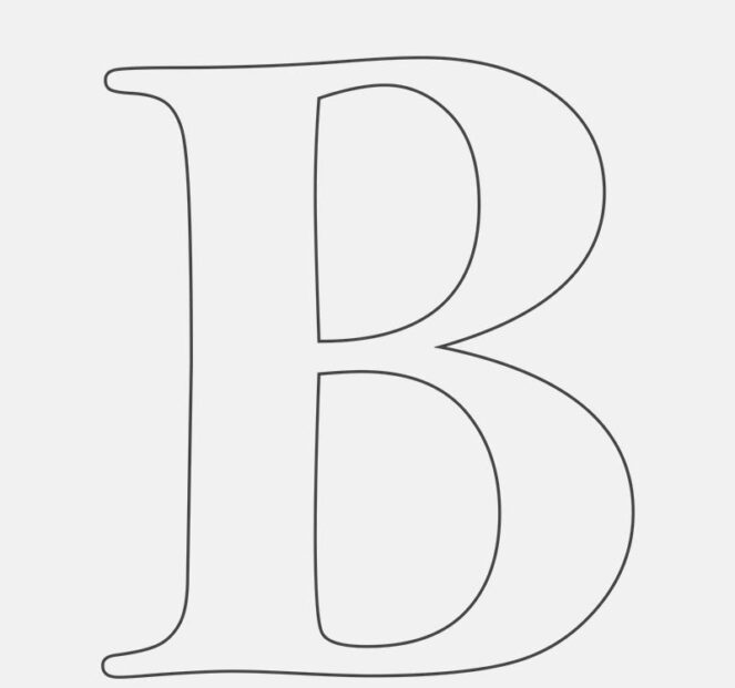 Boo (Letter B)