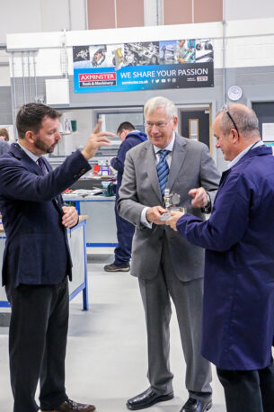 Royal Duke Visits Exeter College's New Advanced Engineering Centre