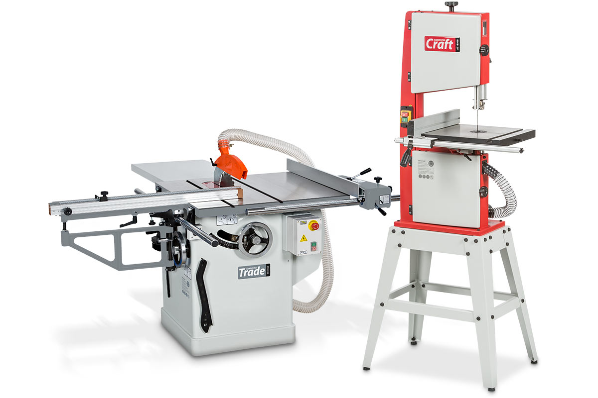 Axminster Trade Table Saw & Axminster Craft Bandsaw