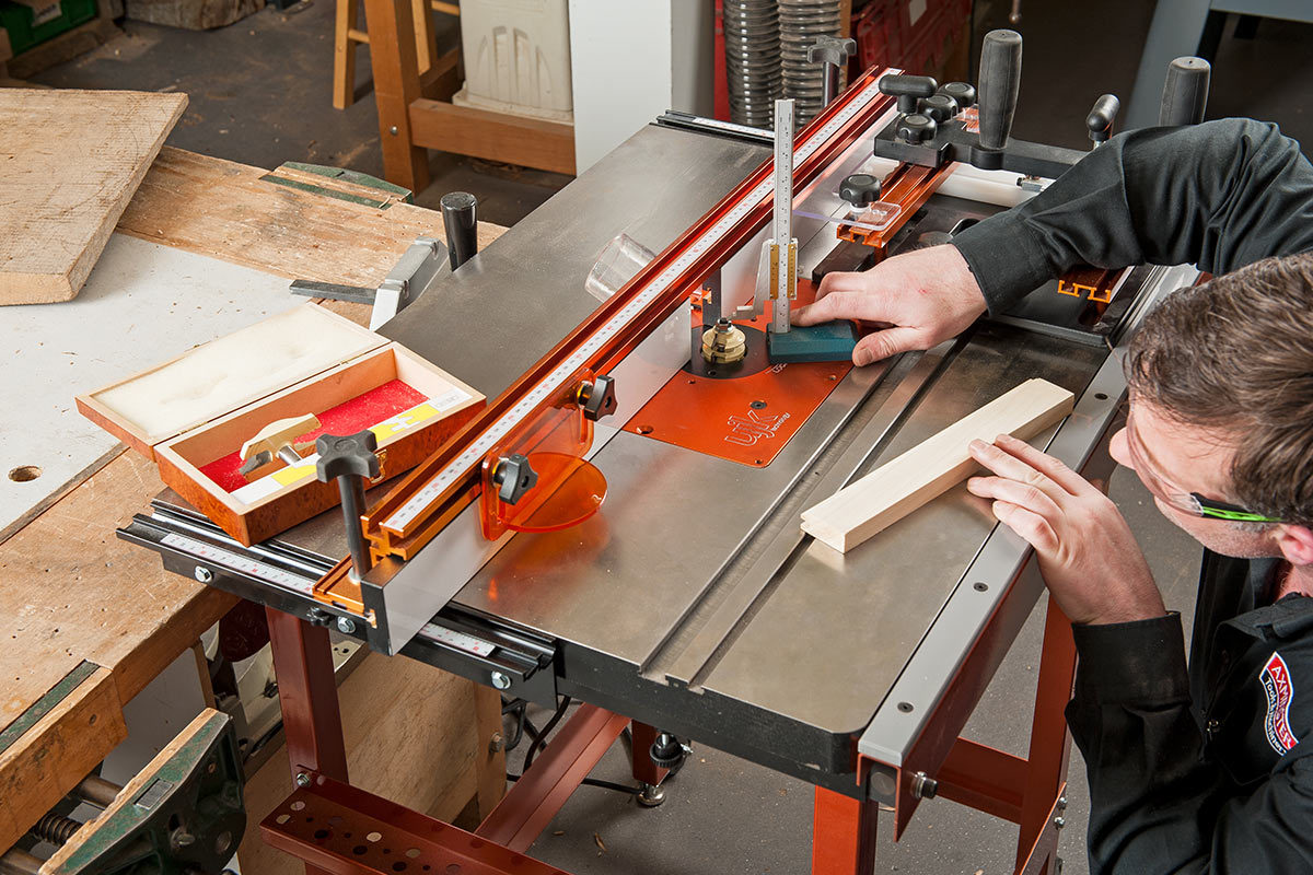 Customise Your Router Table With UJK Technology
