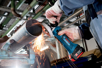 Bosch cordless angle grinder