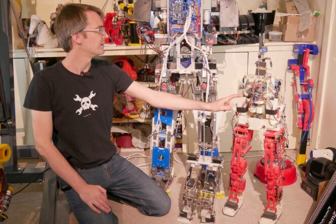 YouTuber James Bruton Shows Off His Collection Of Robots
