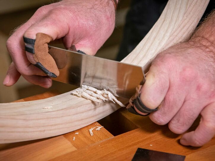 Cabinet Scraper Sharpening Header