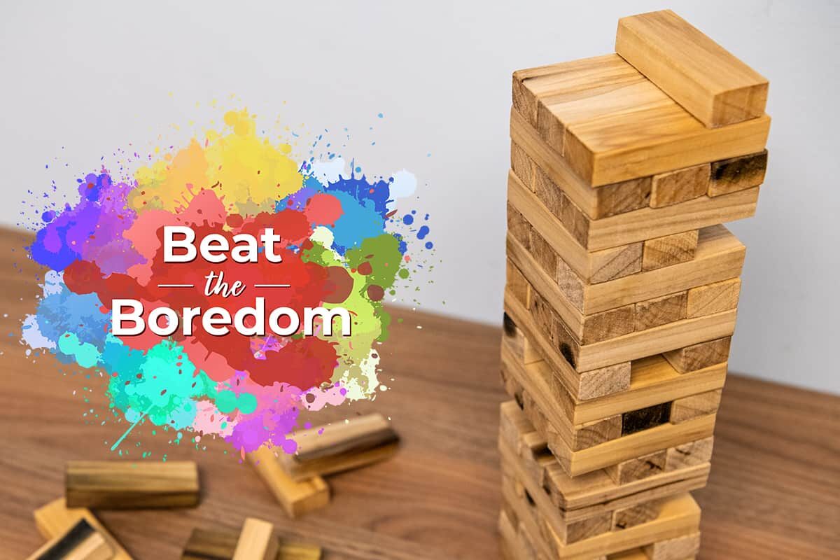 Beat the Boredom - tumbling tower game