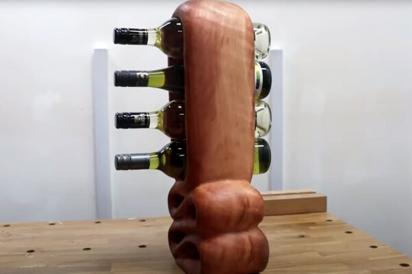 How To Make A Wooden Wine Rack With Arbortech Tools