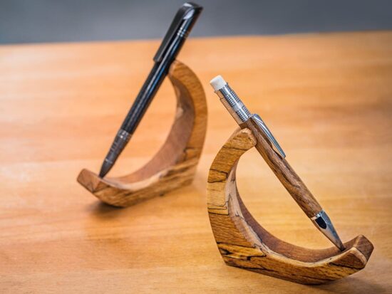 How to Make a Crescent Pen Holder