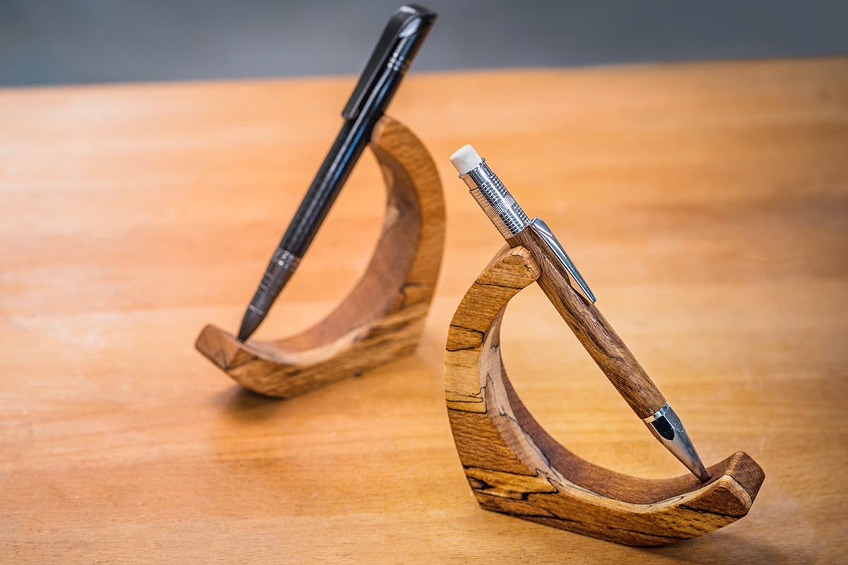 How to Make a Crescent Pen Holder