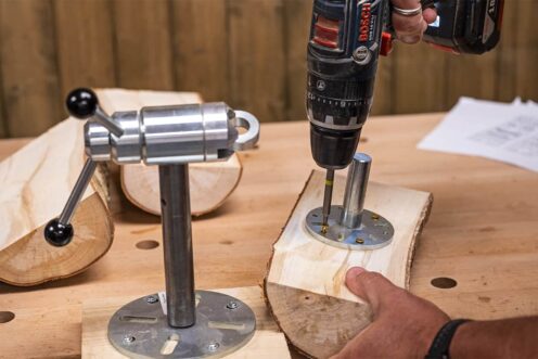 Make work holding easier with a carver's clamp