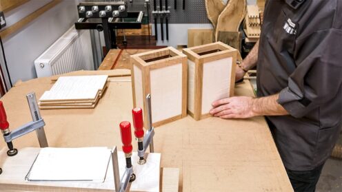 Make a Table Lamp Using a Router Table