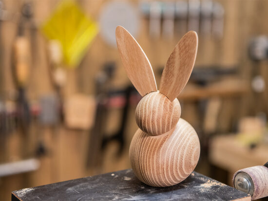 How to Turn a Wooden Bunny