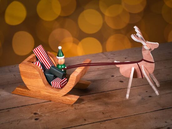 Festive Projects | Christmas Sleigh and Reindeer